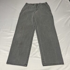 Vintage Baxter Twill Pants Men's Fits Size 28x30 Gray Grunge Gorp 90s Skater